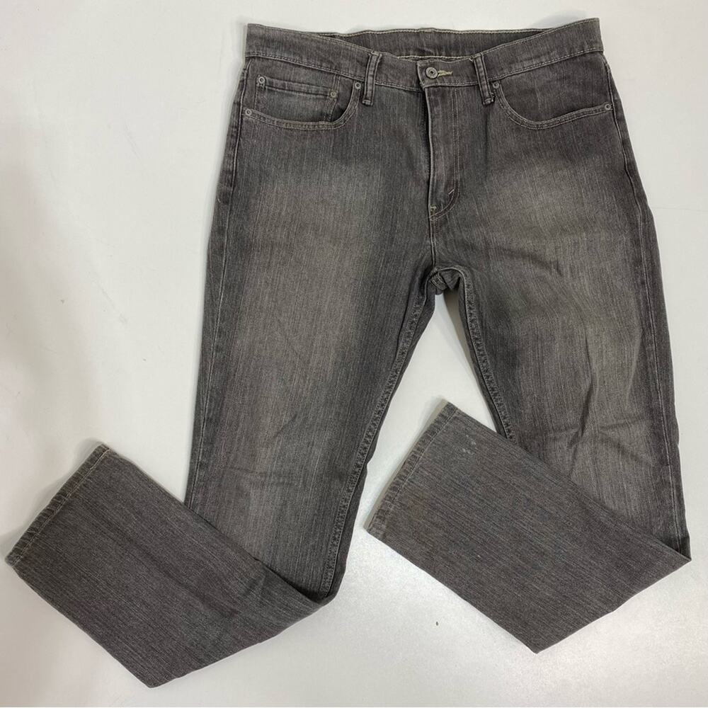 Levi’s Faded Gray Skinny Jeans 36x42